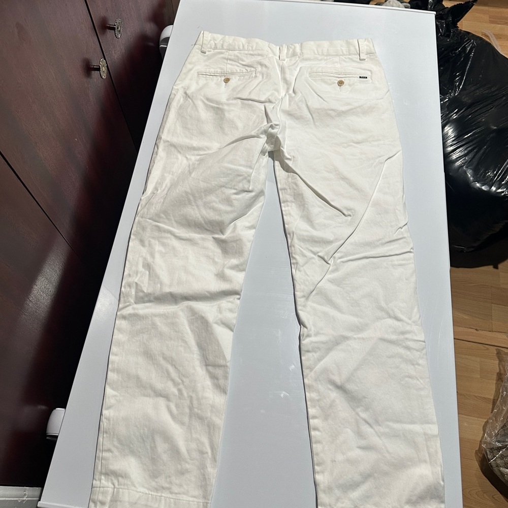 POLO RALPH LAUREN- WHITE PANTS